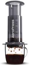 AeroPress Original Coffee Press – 3 in 1 brew method combines French Press, Pourover, Espresso - Full bodied, smooth coffee without grit, bitterness - Small portable coffee maker for camping & travel