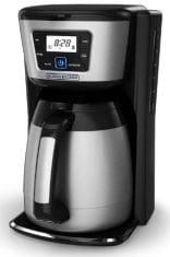 BLACK+DECKER 12-Cup Thermal Coffee Maker, CM2035B, Digital Controls, EvenStream Showerhead, Thermal Carafe, Easy Cleaning