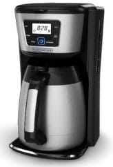 BLACK+DECKER 12-Cup Thermal Coffee Maker, CM2035B, Digital Controls, EvenStream Showerhead, Thermal Carafe, Easy Cleaning