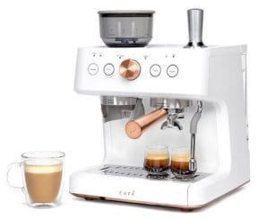 Café Bellissimo Semi Automatic Espresso Machine + Milk Frother | WiFi Connected, Smart Home Kitchen Essentials