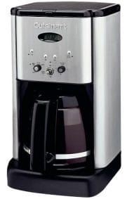 Cuisinart DCC-1200P1 Brew Central 12-Cup Programmable Coffeemaker Coffee Maker, Carafe, Brushed Chrome