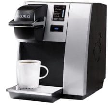 Keurig K150 Single Cup Commercial Coffee Maker, Single Serve K-Cup Pod Coffee Brewer, Silver