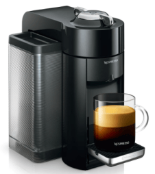 Nespresso Vertuo Coffee and Espresso Machine by De'Longhi, Piano Black ENV135B